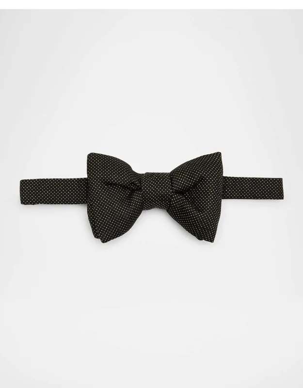Lurex Micro-dot Bow Tie