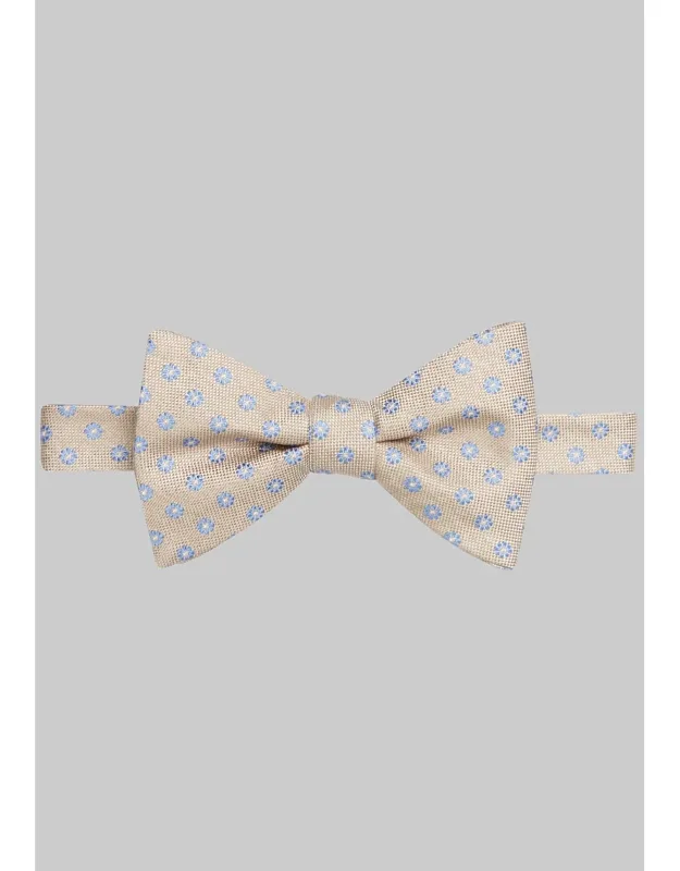 Marguerite Floral Pre-tied Bow Tie