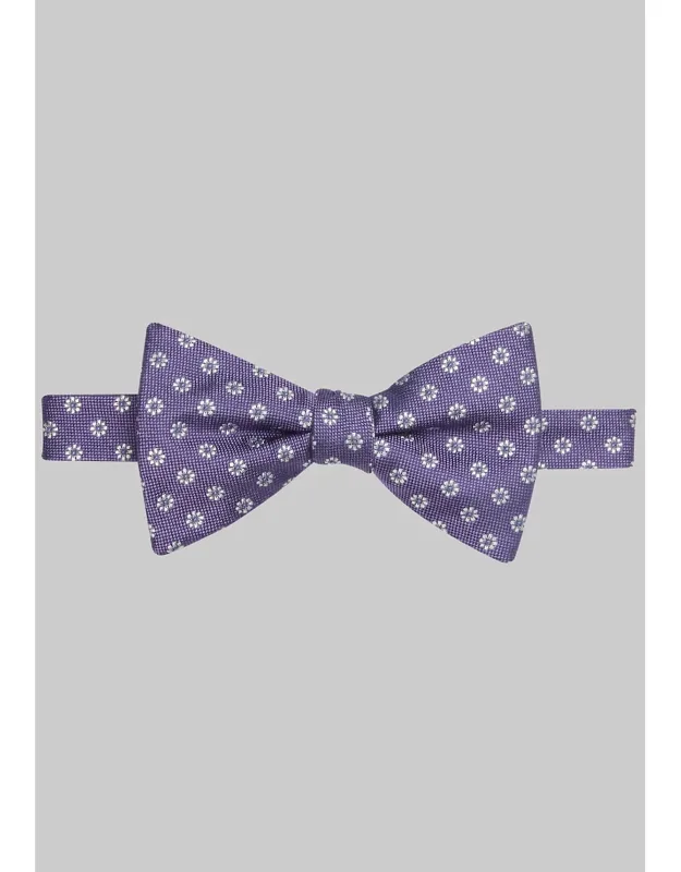 Marguerite Floral Pre-tied Bow Tie