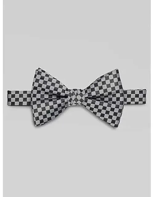 Checkerboard Pre-tied Bow Tie