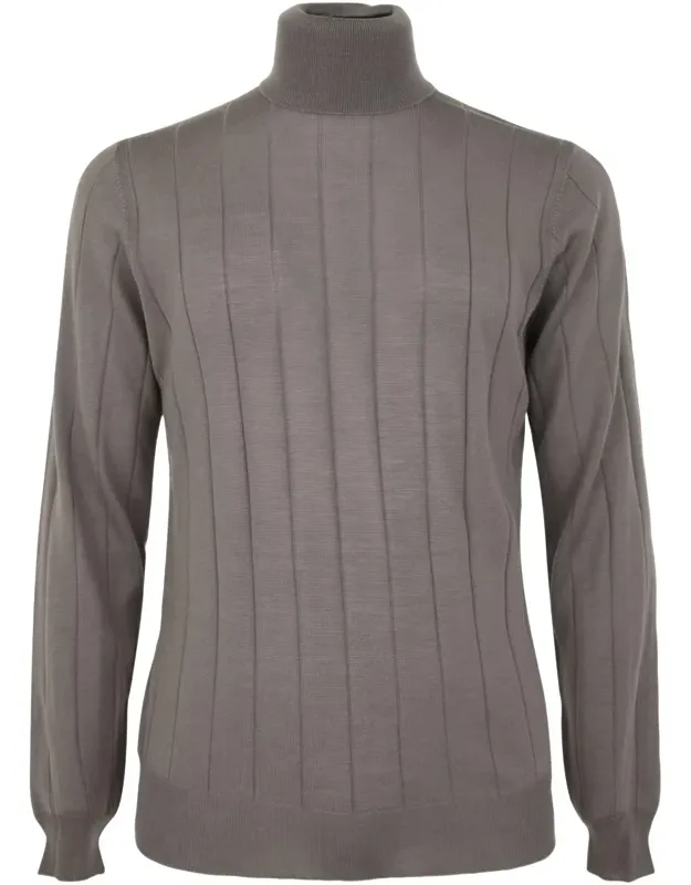 Royal Merino Long Sleeves Turtle Neck Sweater