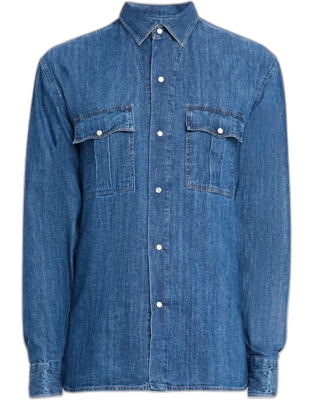 Denim Western Shirt