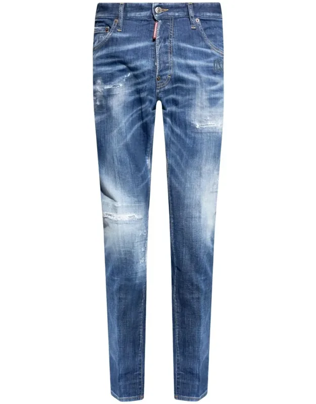 Distressed Regular-fit Jeans