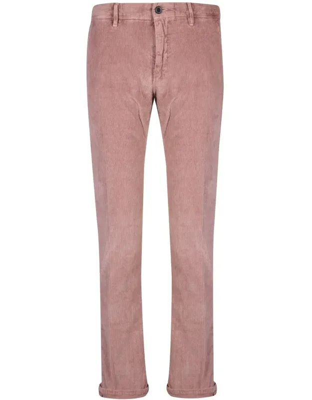 Trousers Slim Fit Mid-rise Straight Leg