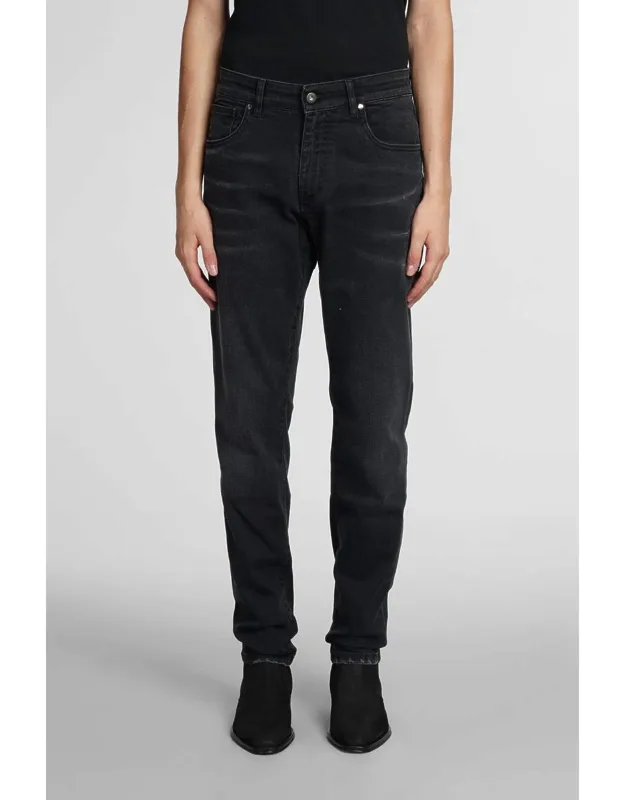 Jeans With Button And Zip Closure, Five Pockets