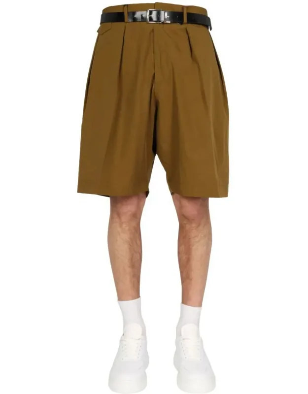 Cotton Bermuda Shorts