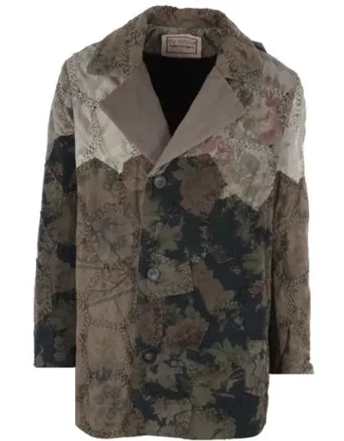 Bywalid Coat With Front Button Closure And Side Invisible Pockets