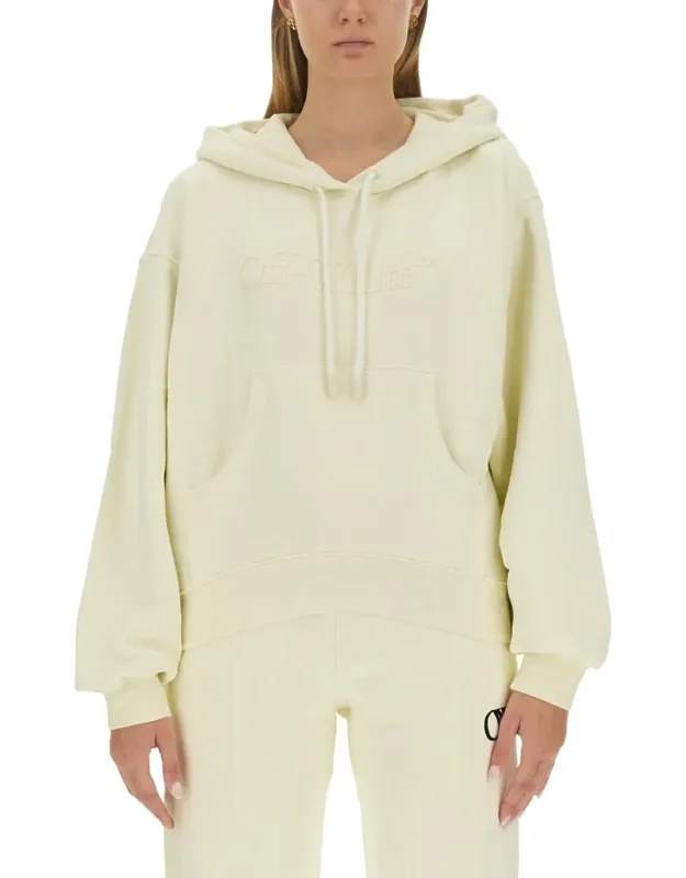 Sweatshirt With Logo, Oversize Fit, 100% Cotton