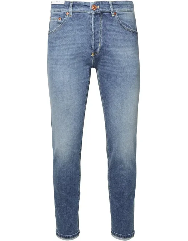 Light Blue Cotton Jeans