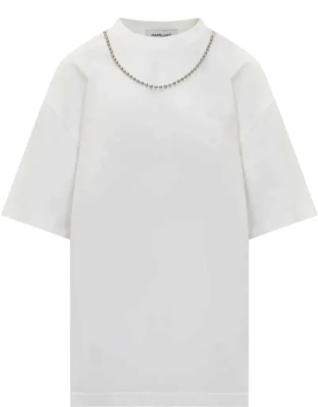 T-shirt With Ball Chain