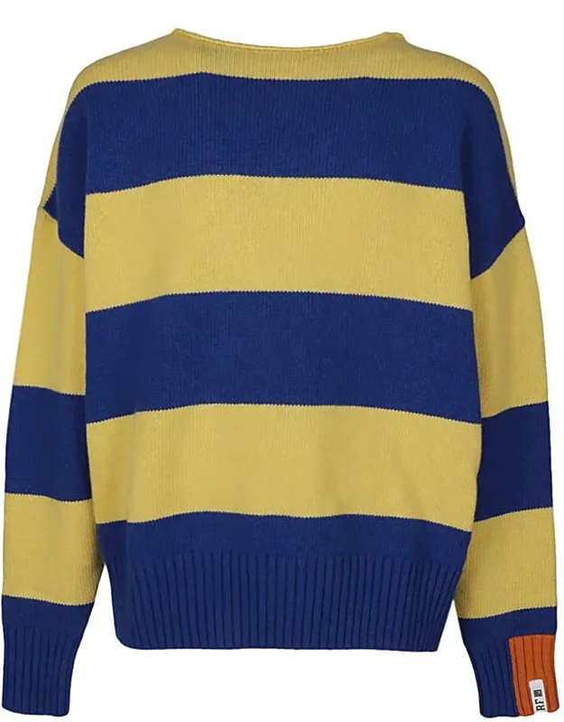 Wool Striped Crewneck Jumper