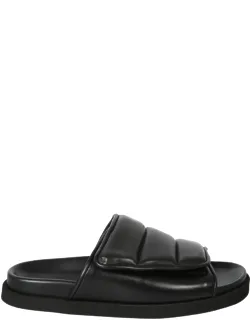 Sandals Open Toe Quilted Band