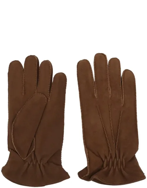 Gloves Lined In Wool And Cashmere