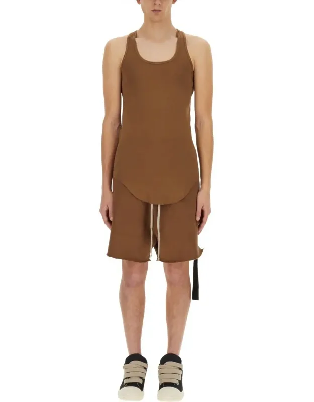 Rick Owens Drkshdw Cotton Tank Top - Slim Fit, 100% Cotton