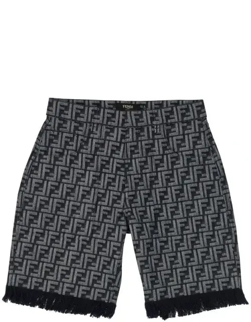 Denim Bermuda Shorts