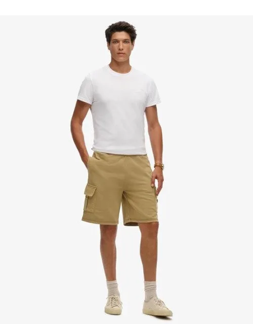 Contrast Stitch Cargo Shorts