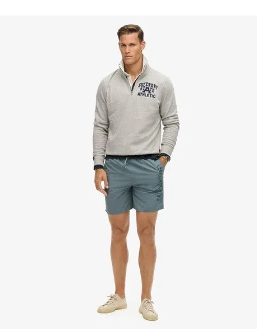 Premium Embroidered 17-inch Swim Shorts