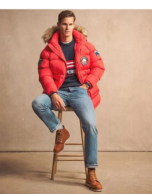 Everest Longline Baffled Parka Jacket