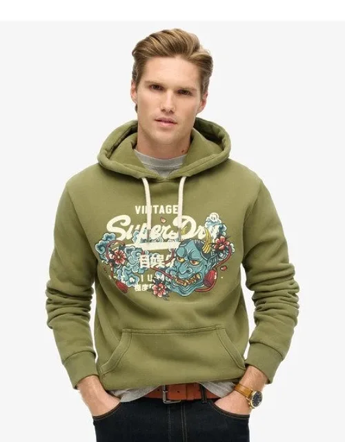 Tokyo Vintage Logo Graphic Hoodie