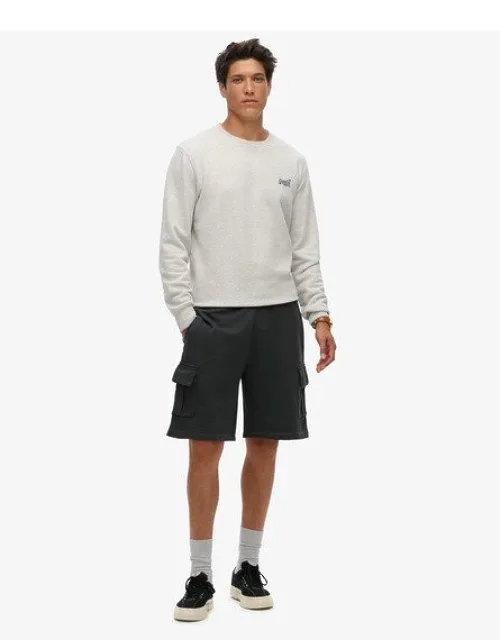 Contrast Stitch Cargo Shorts