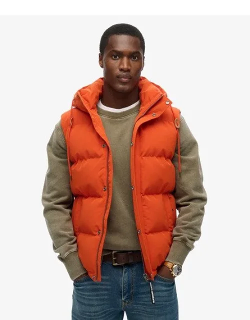 Fully Lined Hooded Everest Puffer Gilet
