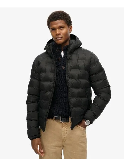 Hooded Quilted Puffer Coat