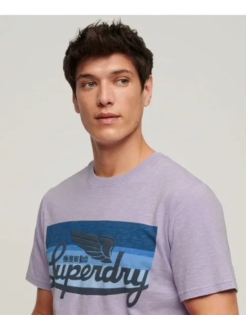 Cali Striped Logo T-shirt