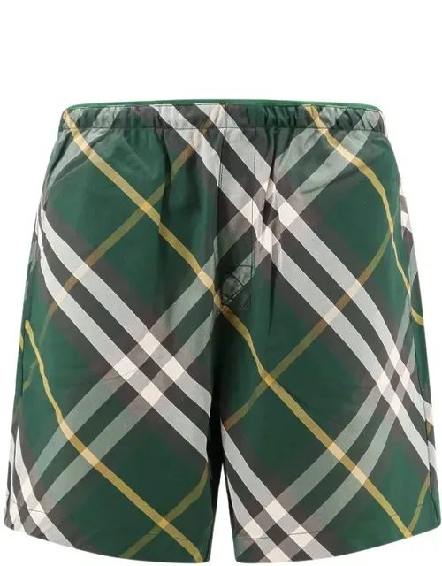 Check Motif Swim Shorts