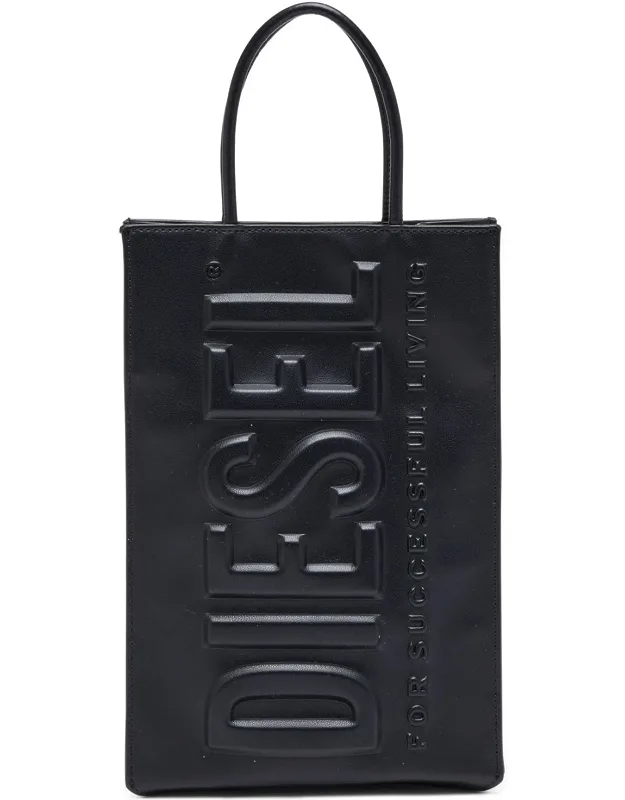 3d M-pu Tote Bag With Embossed Logo