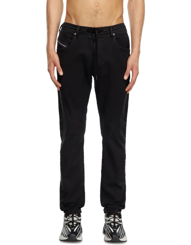 Diesel - Regular 2030 D-krooley Joggjeans - Jeans - Black