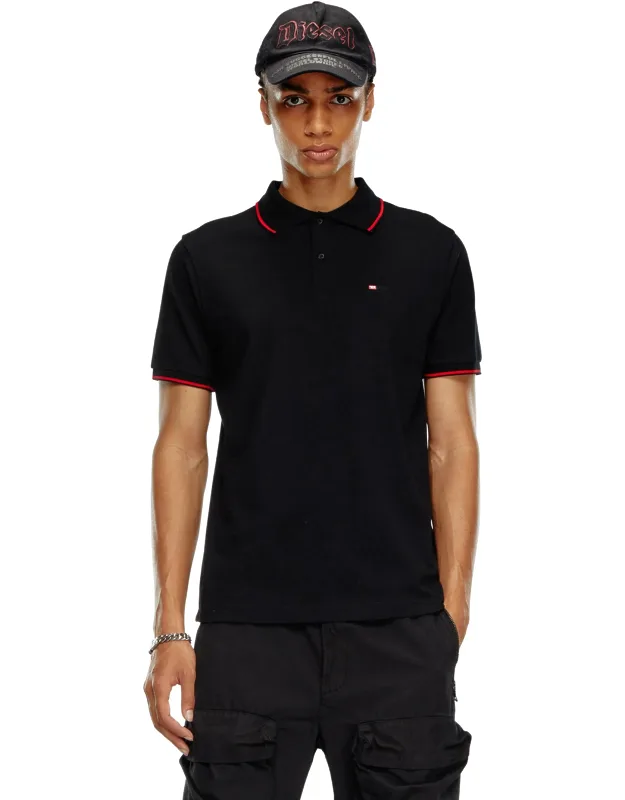 Polo Shirt With Micro Embroidery