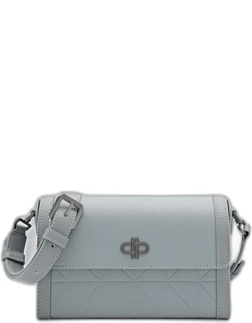 Icon Leather Sling Bag With Adjustable Shoulder Strap, Elegant Envelope Flap