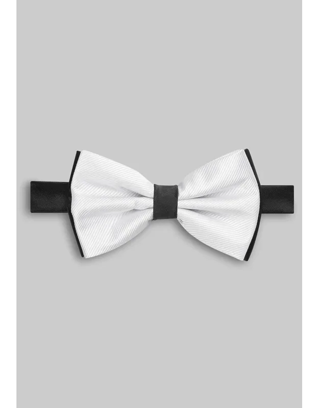 Layered Pre-tied Bow Tie