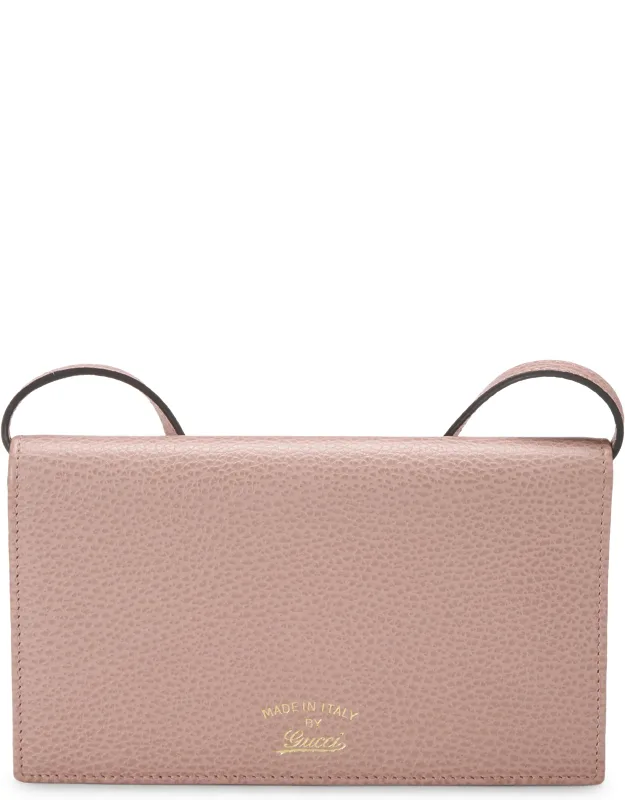 Leather Swing Wallet On Chain (woc)