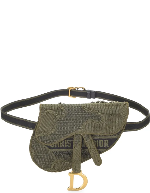 Canvas Saddle Belt Bag