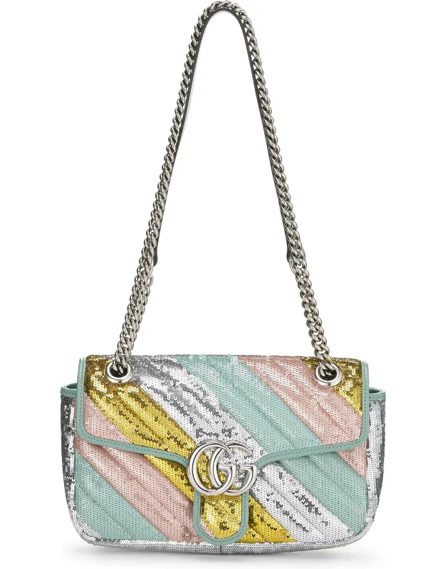 Multicolor Sequin Shoulder Bag