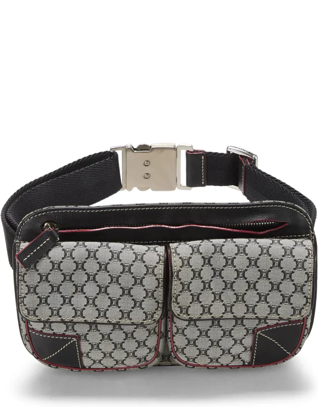 Triomphe Canvas Logo Belt Bag