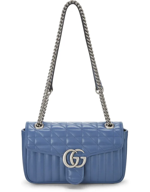 Leather Marmont Matelassé Shoulder Bag