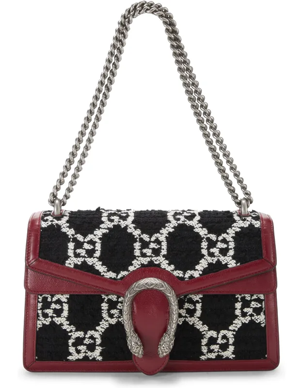Multicolor Gg Tweed Shoulder Bag