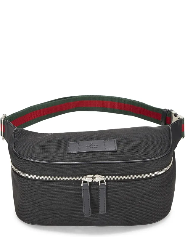 Techno Canvas Belt Bag