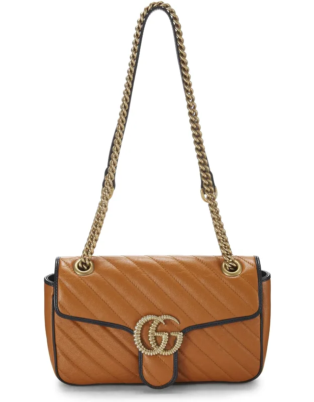 Torchon Gg Marmont Shoulder Bag Small
