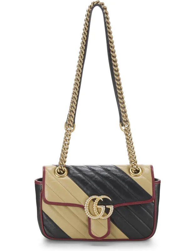 Multicolor Leather Shoulder Bag Mini