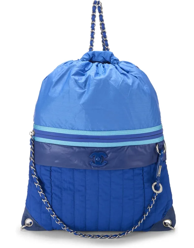 Nylon Drawstring Backpack