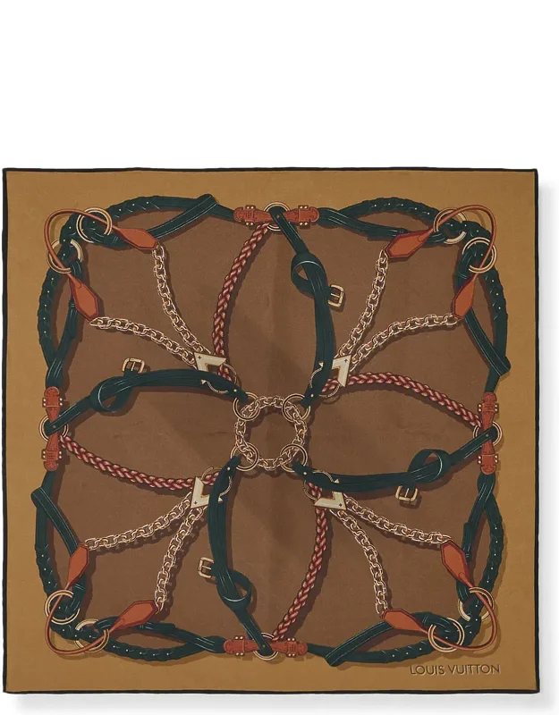 Monogram Silk Scarf