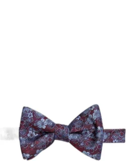 Floral Pre-tied Bow Tie