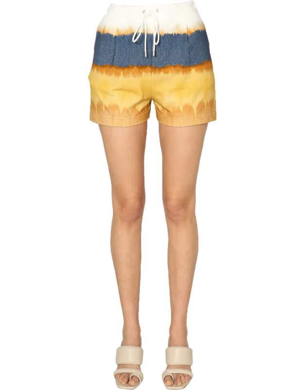 _alberta Ferretti Cotton Shorts Outer Cou_