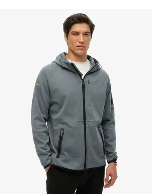 Tech Logo Loose Zip Hoodie