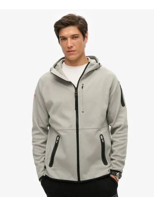 Tech Logo Loose Zip Hoodie