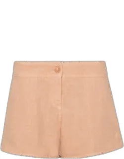 Linen Bermuda Shorts