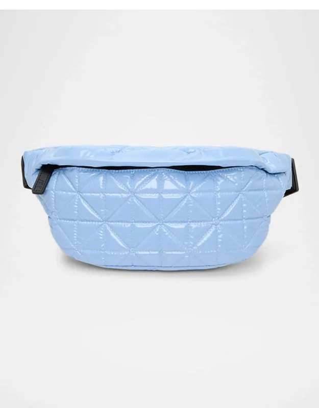 Quilted Vinyl Belt Bag